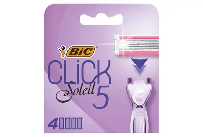 BIC CLICK SOLEIL 5 WKŁADY 4SZT