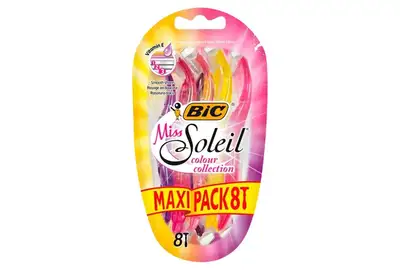 BIC MISS SOLEIL COLOUR MASZYNKA 8 SZTUKI