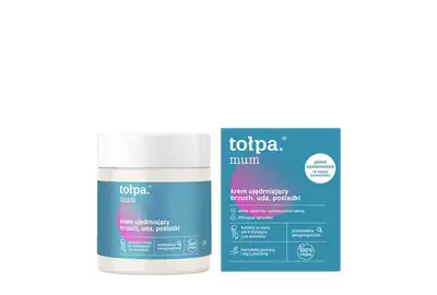 Tołpa MUM Krem wzmacniający przeciw rozstępom - brzuch, uda, pośladki 250ml