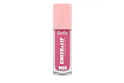 Delia Cosmetics Mix&amp;Match Cheek&amp;Lip Róż w płynie do twarzy i ust - 04 4ml