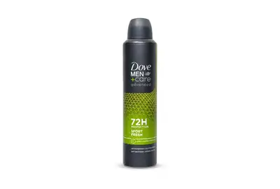 DOVE MEN ADVANCED CARE DEO 72H SPORT FRESH 250ML