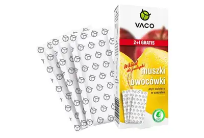Vaco ECO Wkład do pułapki na muszki owocówki 2+1gratis