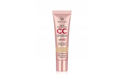 Golden Rose Skin Perfector CC Lekki podkład korygujący SPF50 - 101 Beige 30ml