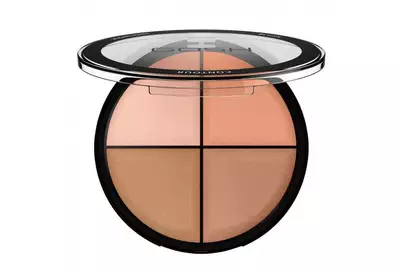 GOSH HIGHLIGHT BLUSH CONTOUR Paleta do konturowania 4w1 001 LIGHT