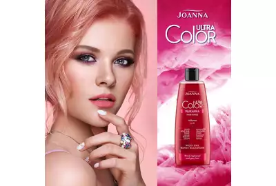JOANNA ULTRA COLOR SYSTEM Płukanka do blondów różowa 150ml