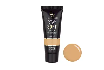 Golden Rose Stay Soft Smooth Hydrating Nawilżający podkład do twarzy SPF15 - 210 35ml