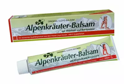 ALPENKRAUTER Balsam alpejski z kasztanowcem i winogron 200ml