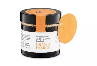 MAKE ME BIO ORANGE ENERGY Krem nawilżający dla skóry normalnej i wrażliwej 60ml