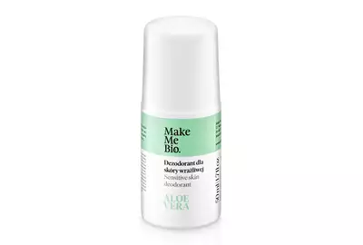 Make Me Bio Aloe Vera Dezodorant do skóry wrażliwej z wyciągiem z aloesu roll-on 50ml