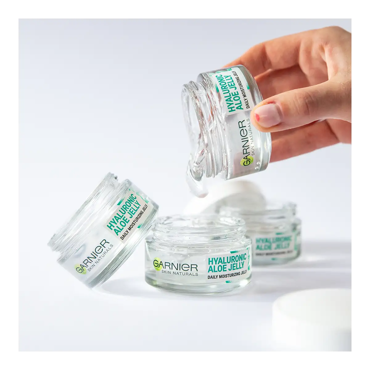 Garnier Hyaluronic Aloe Jelly Lekki el nawilajcy - skra normalna i  mieszana 50ml - DARMARSKLEP.pl