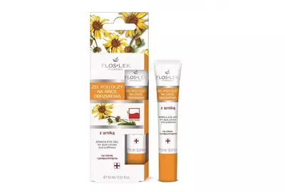 FLOSLEK Żel pod oczy na sińce obrzmienia z arniką 15ml
