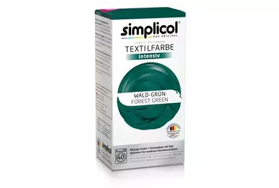 SIMPLICOL Barwnik do tkanin - LEŚNA ZIELEŃ (400g+150ml)
