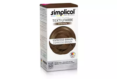 SIMPLICOL Barwnik do tkanin - BRĄZ ESPRESSO (400g+150ml)
