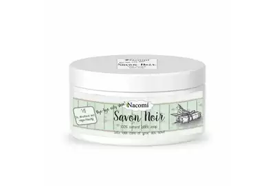 NACOMI CZARNE MYDŁO 100% NATURALNE 120g