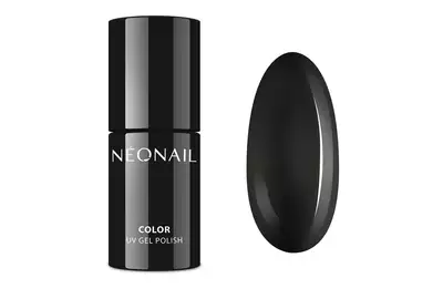 NEONAIL Lakier hybrydowy 2996 Pure Black czarny - kolekcja Grunge 7,2ml