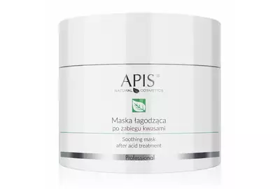 Apis Zestaw Eksfoliacja: żel neutralizujący (chłodzący) kwasy 200ml + Mandelic Terapis Kwas migdałowy 40% 30ml + Maska łagodząca po zabiegu kwasami 200ml