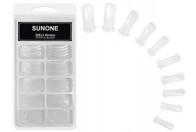 Sunone Formy do żelu - 100 sztuk
