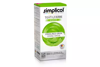 SIMPLICOL Barwnik do tkanin - WIOSENNA ZIELEŃ (400g+150ml)