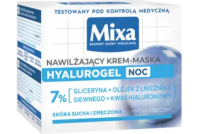 MIXA Hyalurogel Nawilżający Krem Maska 50ml