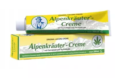 ALPENKRAUTER CREME Z CZARCIM PAZUREM 200ml
