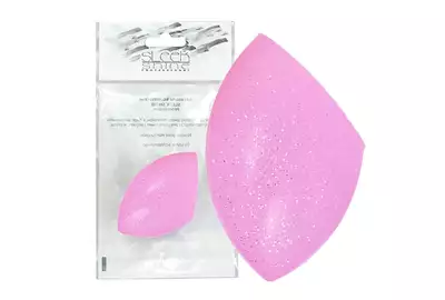 SLEEK SHINE BLENDER 3D LATEX FREE Gąbka do makijażu bezlateksowa - ścięta błyszcząca