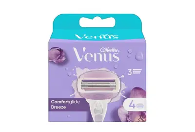 GILLETTE VENUS COMFORT GLIDE Wkłady do maszynki - BREEZE (4 sztuki)
