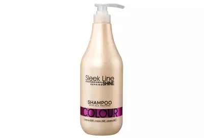 STAPIZ SLEEK LINE COLOUR Szampon do włosów farbowanych 1000ml