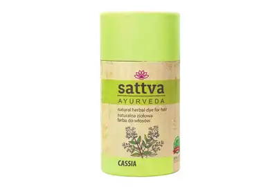 SATTVA AYURVEDA Naturalna ziołowa farba henna do włosów - CASSIA 150g