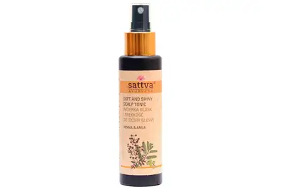 SATTVA Wcierka blask i miękkość do skóry głowy - henna i amla 100ml