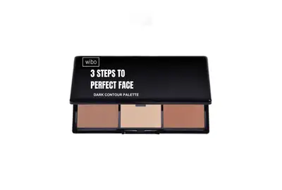 WIBO 3 STEPS TO PERFECT FACE Paleta do konturowania twarzy - DARK 10g