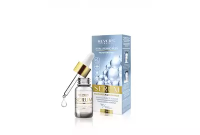 Revers Nawilżające serum do twarzy, szyi i dekoltu z kwasem hialuronowym 10ml