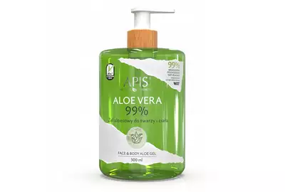Apis Natural Aloe Vera 99% Żel aloesowy do twarzy i ciała 300ml