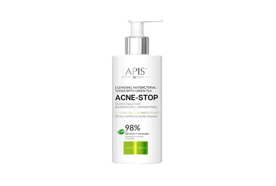 Apis Acne-Stop Oczyszczający tonik antybakteryjny z zieloną herbatą 300ml