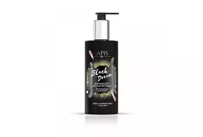 Apis Zestaw Black Dream: nawilżający balsam do ciała 300ml + pielęgnacyjny krem do rąk 300ml