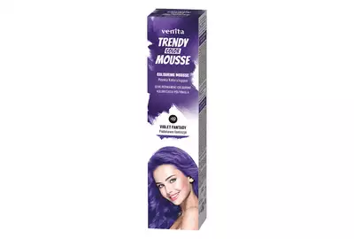 Venita Trendy Color Mouse Pianka koloryzująca - 40 FIOLETOWA FANTAZJA 75ml
