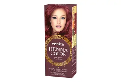 Venita Henna Color Balsam koloryzujący z ekstraktem z henny - 12 WIŚNIA 75ml