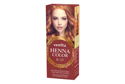 Venita Henna Color Balsam koloryzujący z ekstraktem z henny - 6 TYCJAN 75ml