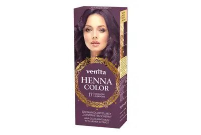 Venita Henna Color Balsam koloryzujący z ekstraktem z henny - 17 BAKŁAŻAN 75ml