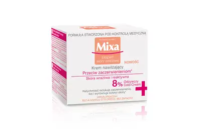Mixa Krem nawilżający przeciw zaczerwienieniom - skóra wrażliwa i reaktywna 50ml