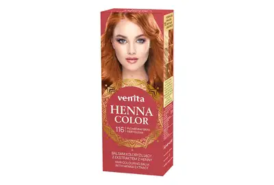 Venita Henna Color Balsam koloryzujący z ekstraktem z henny - 116 PŁOMIENNA ISKRA 75ml