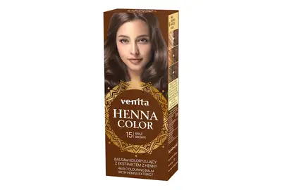 Venita Henna Color Balsam koloryzujący z ekstraktem z henny - 15 BRĄZ 75ml