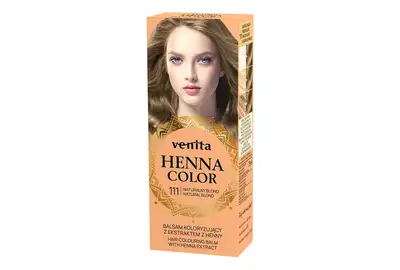 Venita Henna Color Balsam koloryzujący z ekstraktem z henny - 111 NATURALNY BLOND 75ml