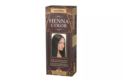 Venita Henna Color Balsam koloryzujący z ekstraktem z henny - 19 CZARNA CZEKOLADA 75ml