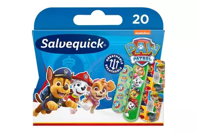 Salvequick Kids Plastry dla dzieci Psi Patrol - 20 sztuk