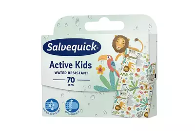 Salvequcik Active Kids Water Resistant Plaster elastyczny dla aktywnych dzieci 70cm