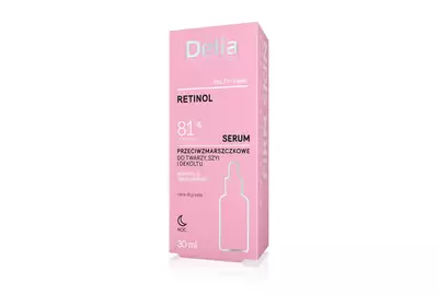 Delia Cosmetics Serum przeciwzmarszczkowe do twarzy, szyi i dekoltu - retinol 30ml