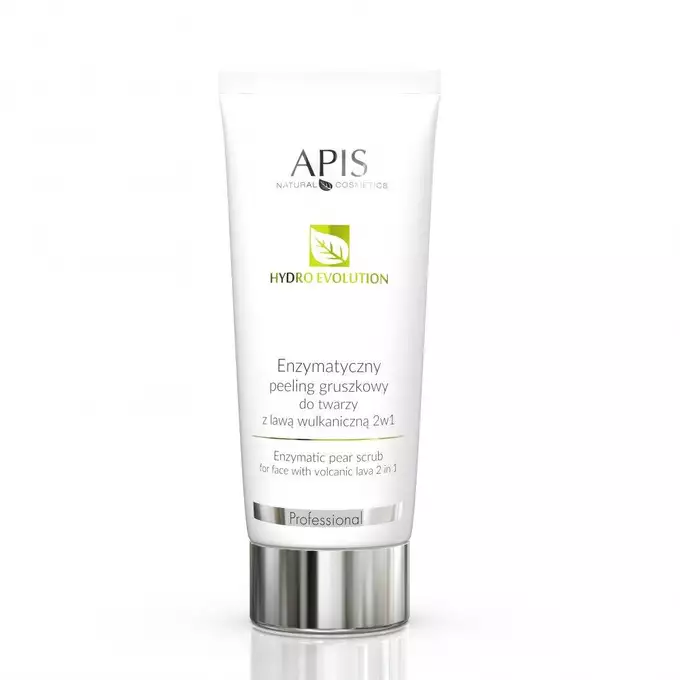 Apis Hydro Evolution Enzymatyczny peeling gruszkowy do twarzy z lawą wulkaniczną 2w1 200ml