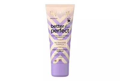 Eveline Better Than Perfect Podkład nawilżająco - kryjący do twarzy 03 Light Beige 30ml