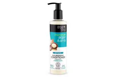 Organic Shop Odżywka do włosów wzmacniająca - argan i amla 280ml 