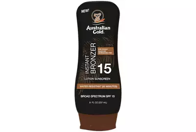 AUSTRALIAN GOLD INSTANT BRONZER LOTION SPF15 237ML